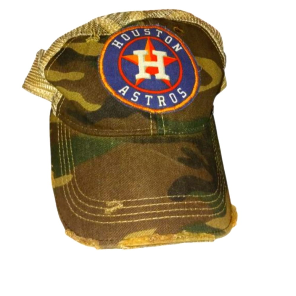 Houston Astros Distressed Hat